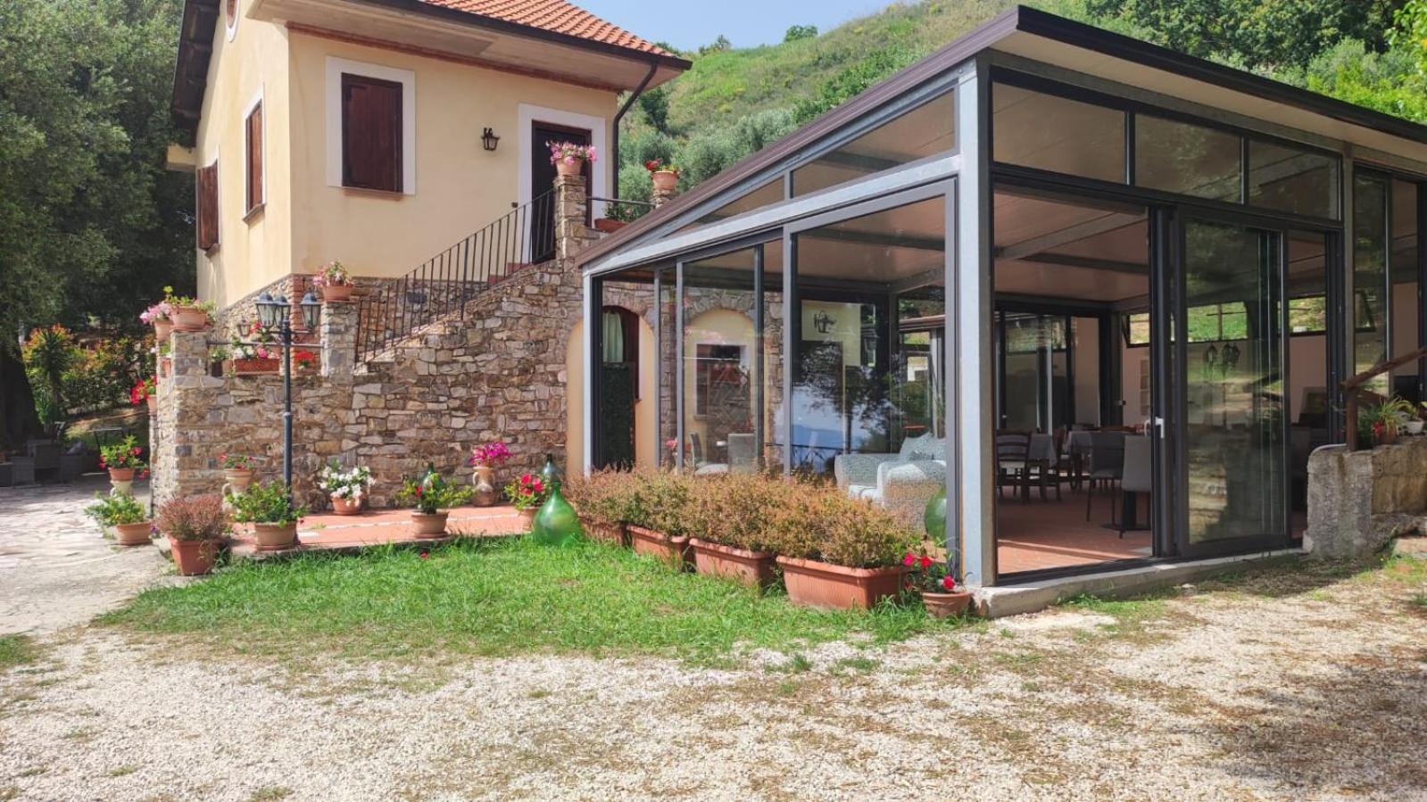 Agriturismo La Focazza Villa Ascea Exterior foto